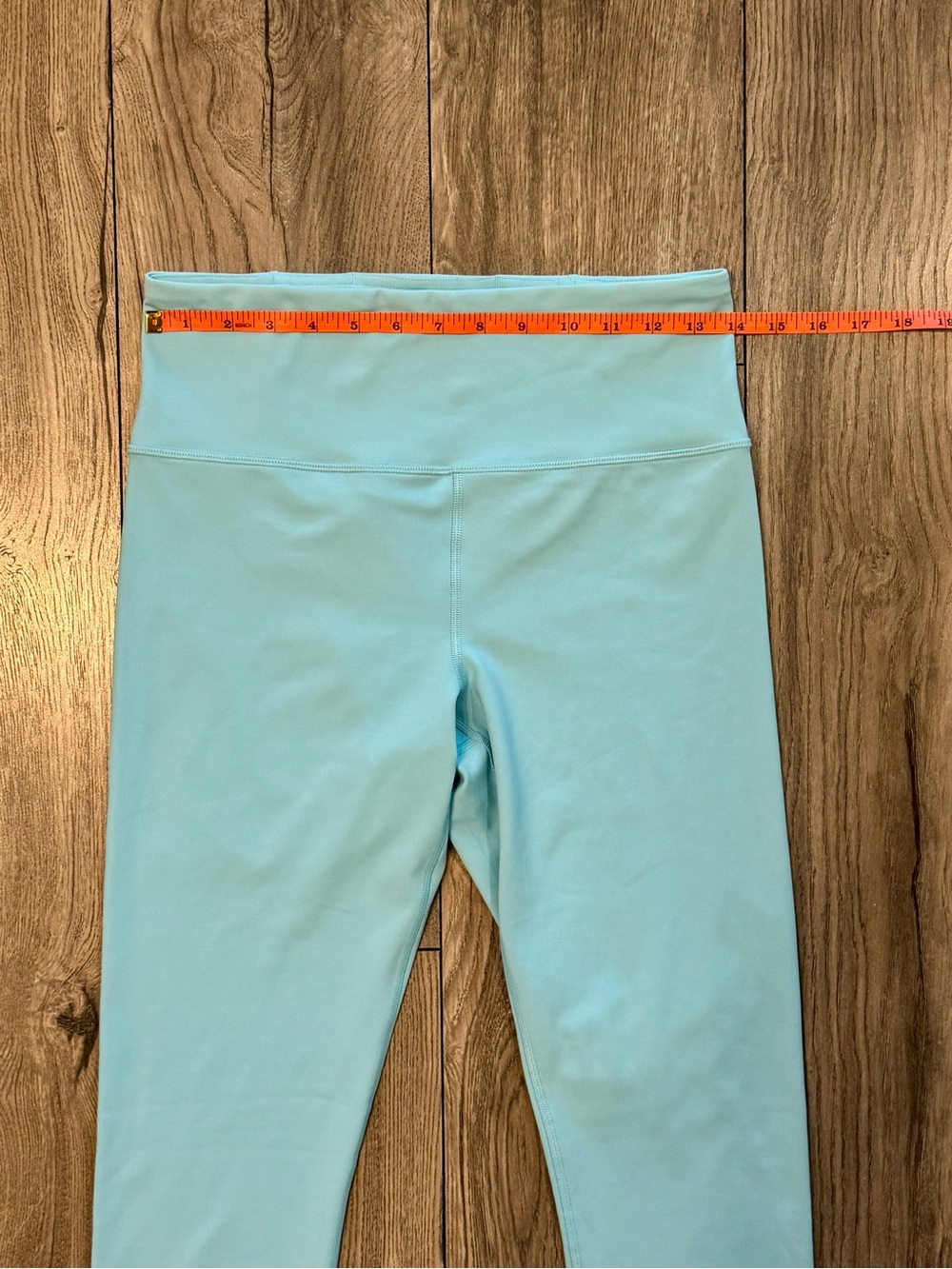 Athleta Ultra High Rise Elation 7/8 Tight Leggings Medium Blue Yoga Athletic - Picture 3 of 8